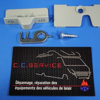 Fermeture de porte complet gris